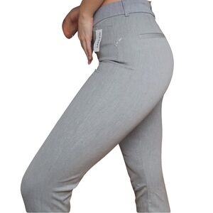 Old Navy Women's High-Rise Slim Pixie Pants - Light Gray